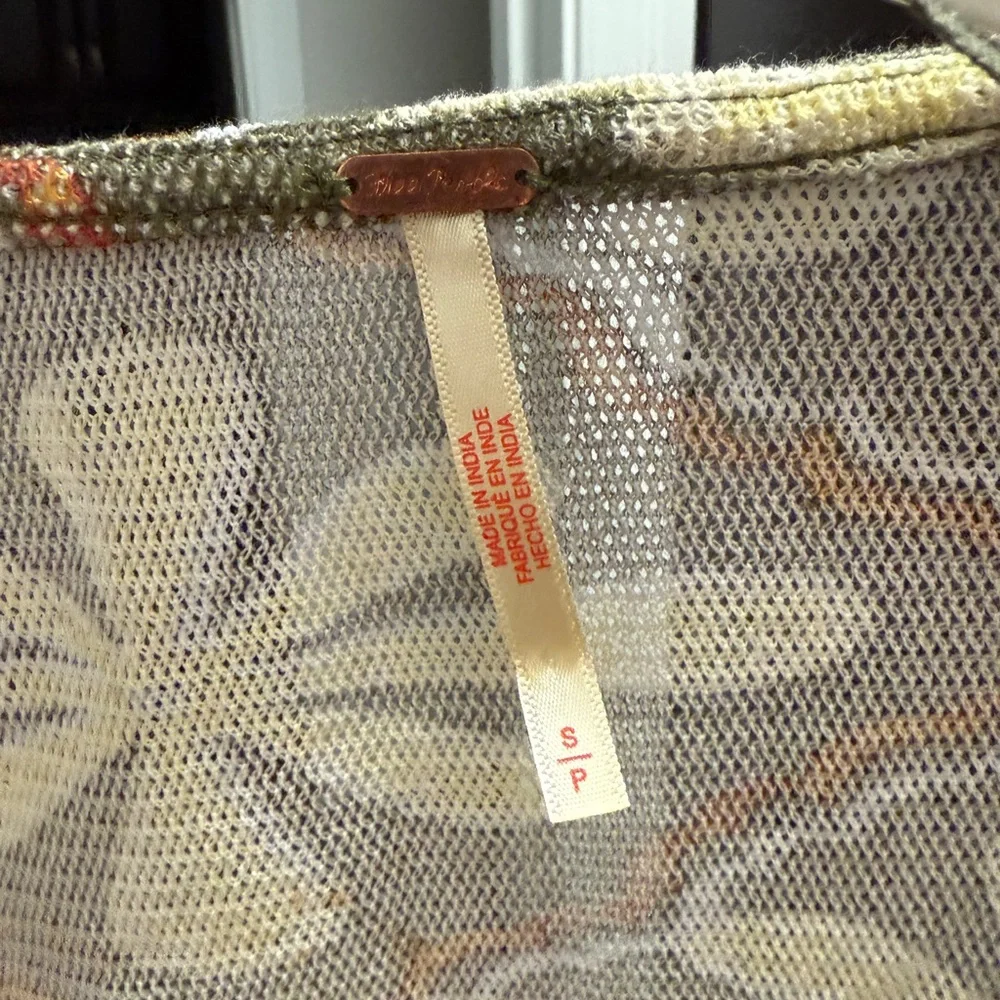 [NWT] FREE PEOPLE Through The Meadow top. Size Small - Picture 7 of 9